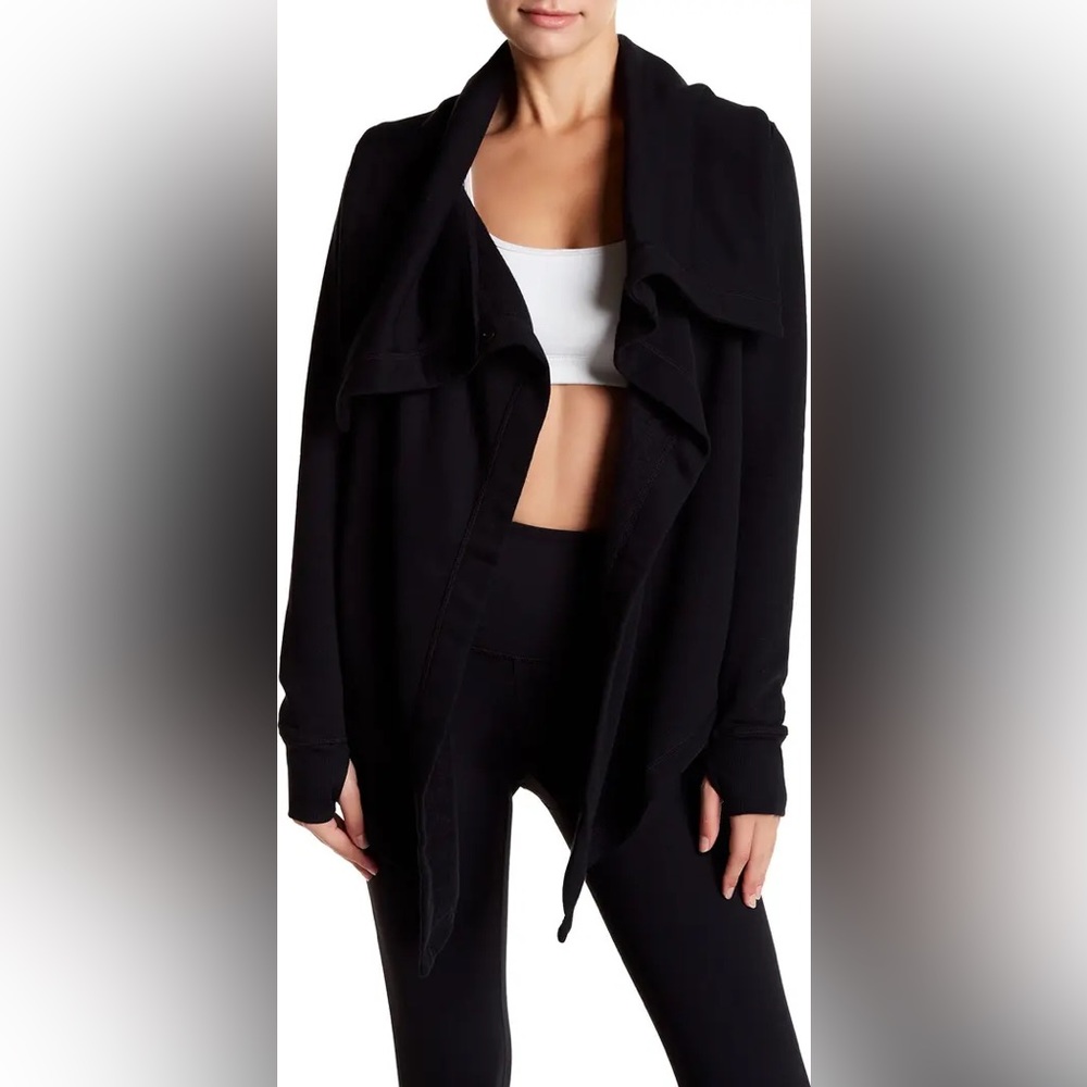 Shooting Star Drape Collar Cardigan